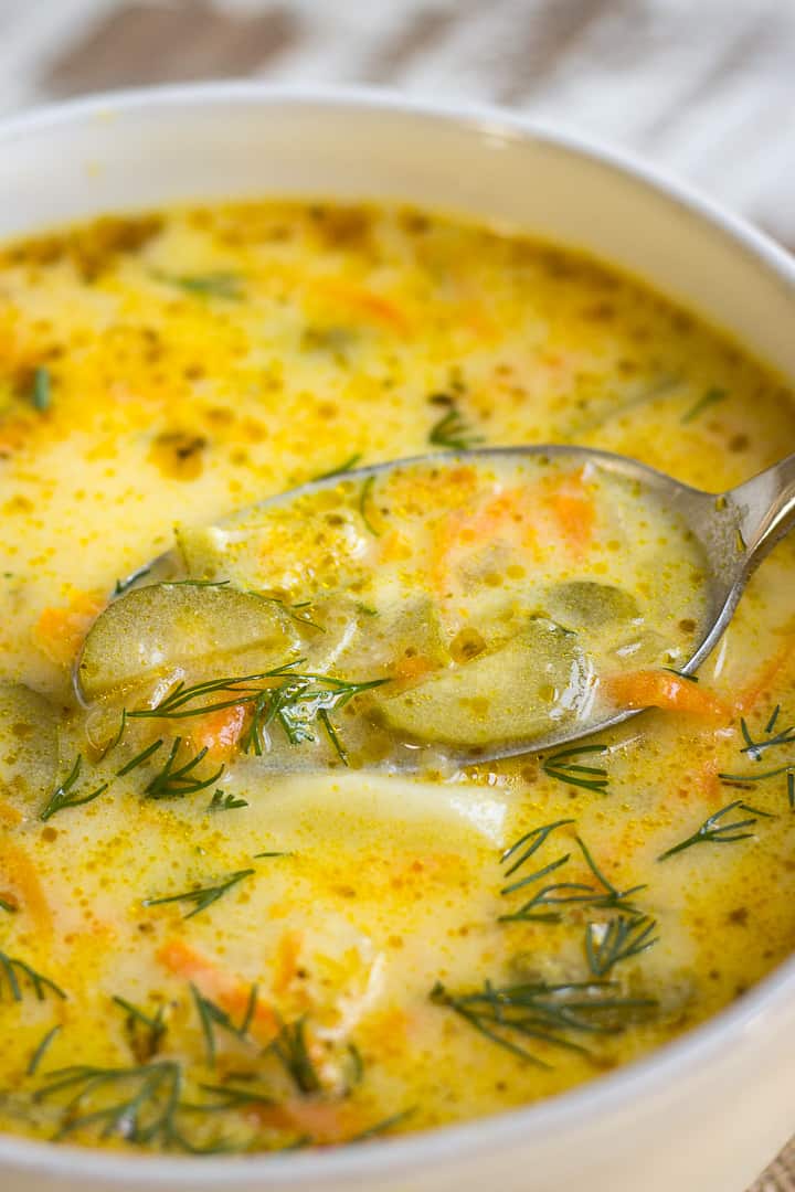 Creamy Polish Dill Pickle Soup: A Traditional Comfort Meal